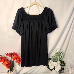 Sharagano Shift Dress Black Size L